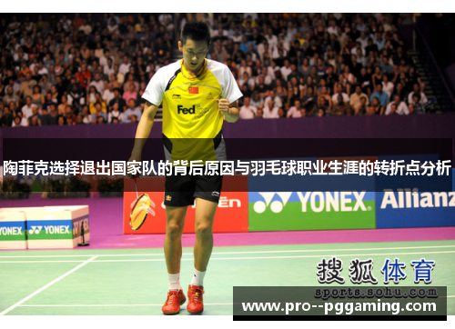 陶菲克选择退出国家队的背后原因与羽毛球职业生涯的转折点分析